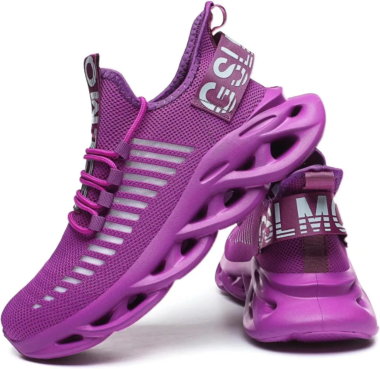 Jakcuz Men's Tennis Shoes Running Shoes Fashion Sneakers Lightweight Multi-Colors for Fitness