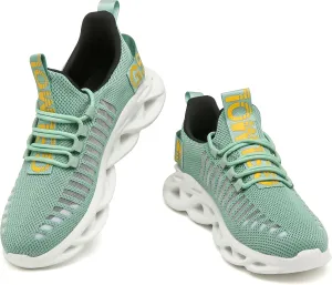 Jakcuz Men's Tennis Shoes Running Shoes Fashion Sneakers Lightweight Multi-Colors for Fitness