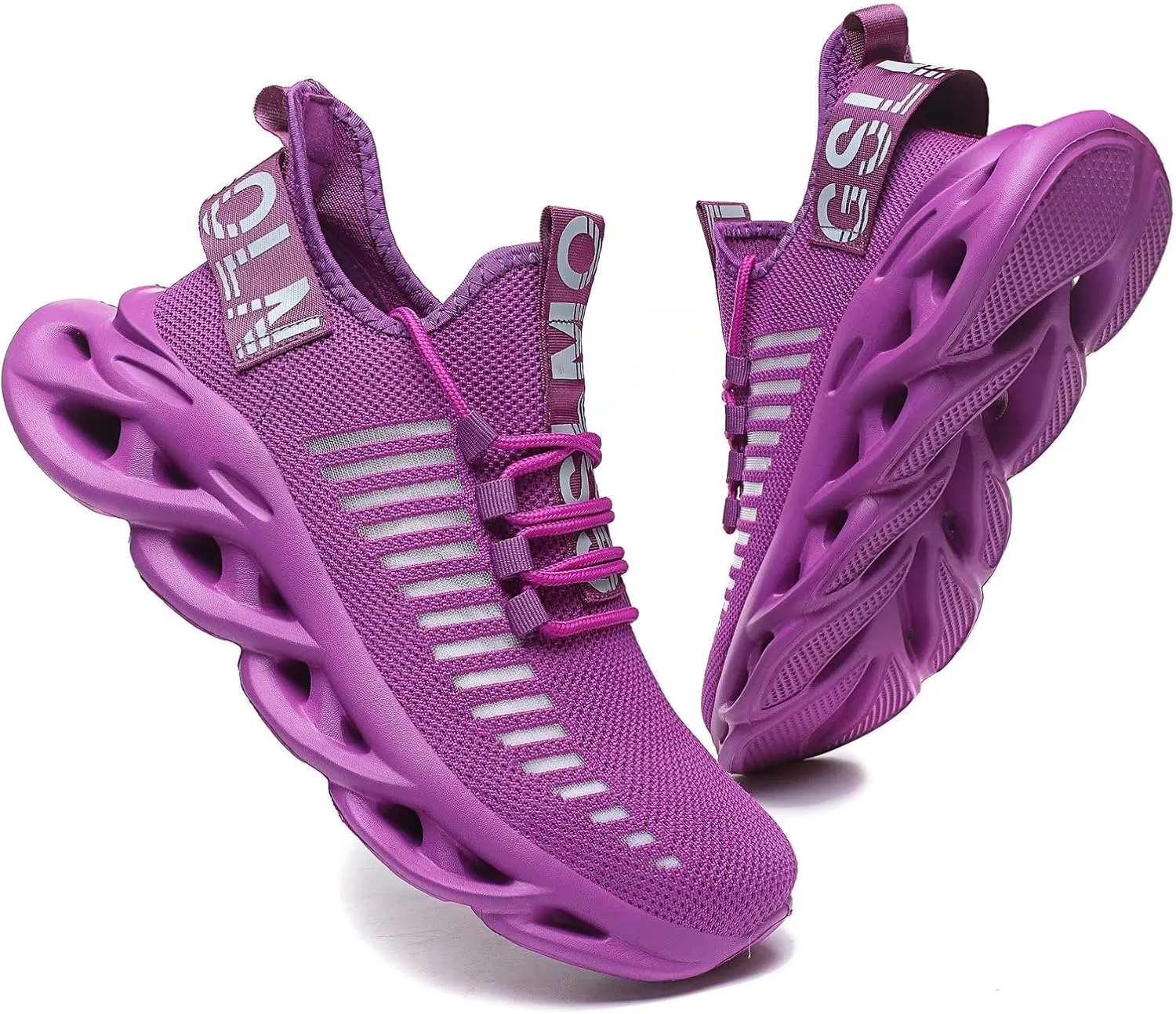 Jakcuz Men's Tennis Shoes Running Shoes Fashion Sneakers Lightweight Multi-Colors for Fitness