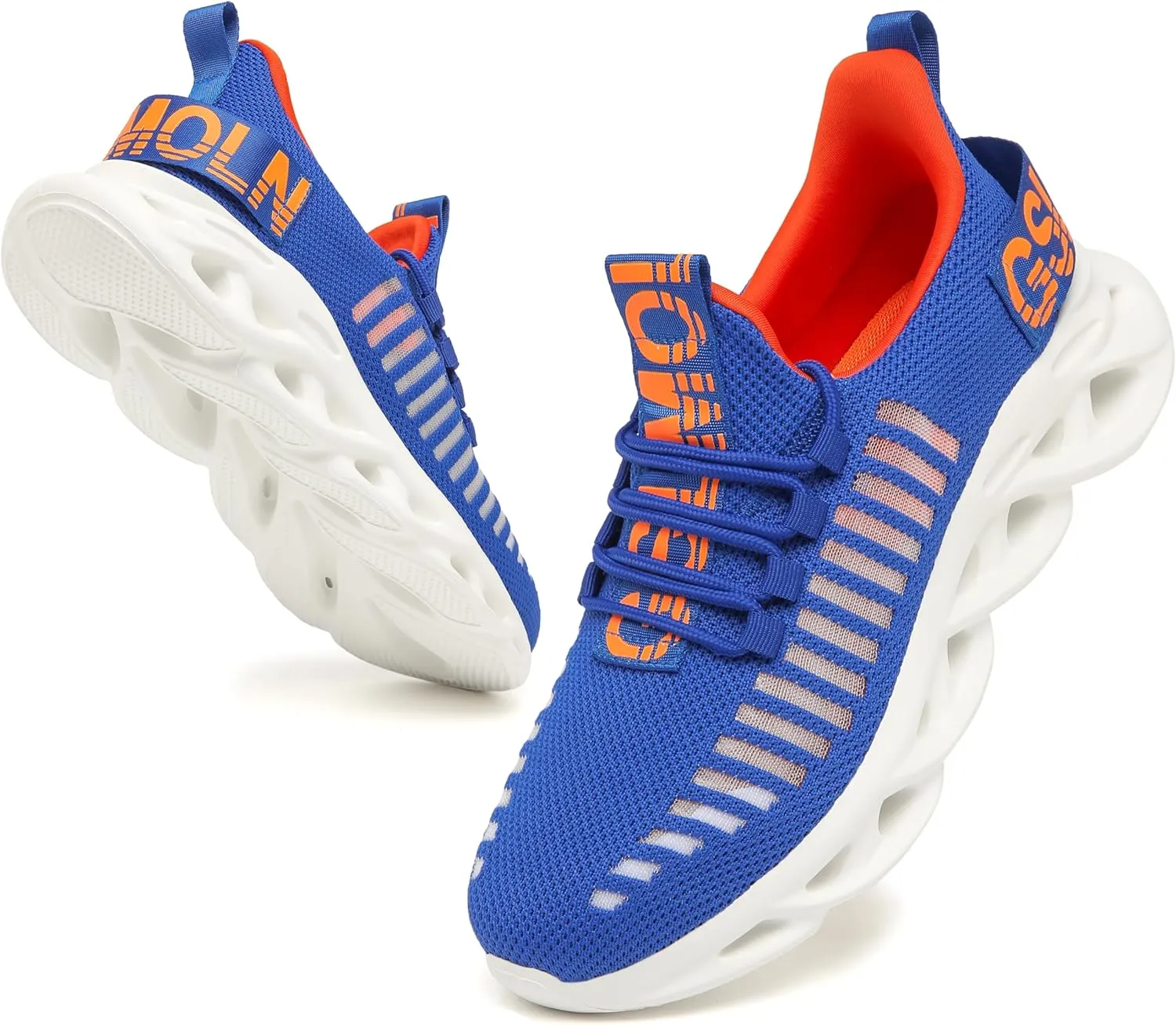 Jakcuz Men's Tennis Shoes Running Shoes Fashion Sneakers Lightweight Multi-Colors for Fitness