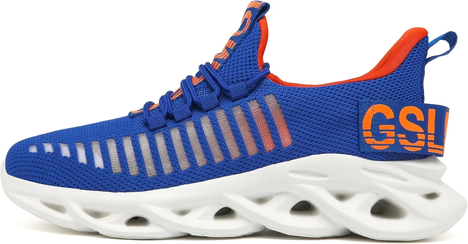Jakcuz Men's Tennis Shoes Running Shoes Fashion Sneakers Lightweight Multi-Colors for Fitness