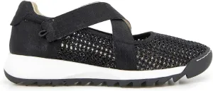 Jambu Womens Mia Perforated Slip On Sneakers Shoes Casual - Black