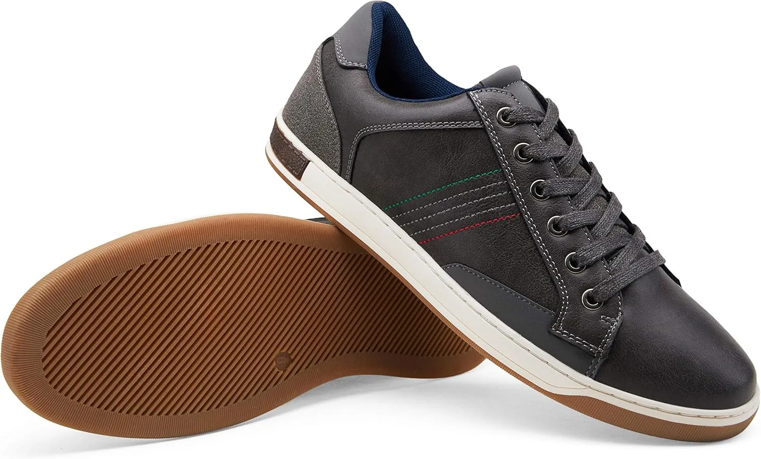 Jousen Men's Fashion Sneakers Classic Retro Casual Shoes for Men Breathable Business Dress Sneaker