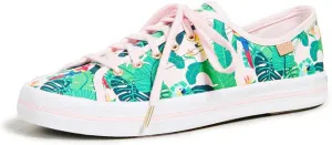 Keds Women's x SunnyLife Birds Kickstart Sneakers, Pink Multi, 5.5 Medium US