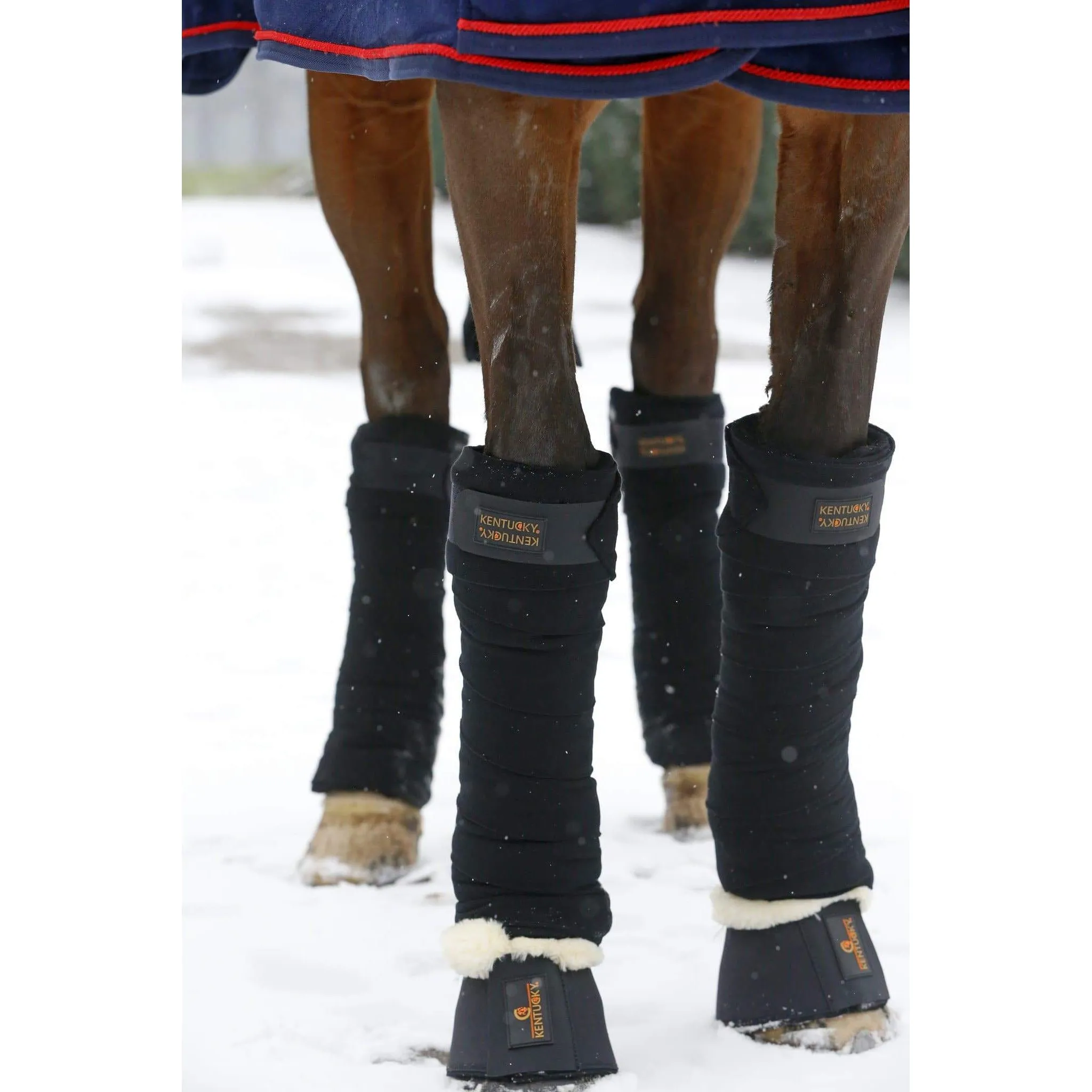 Kentucky Sheepskin Overreach Boots Solimbra