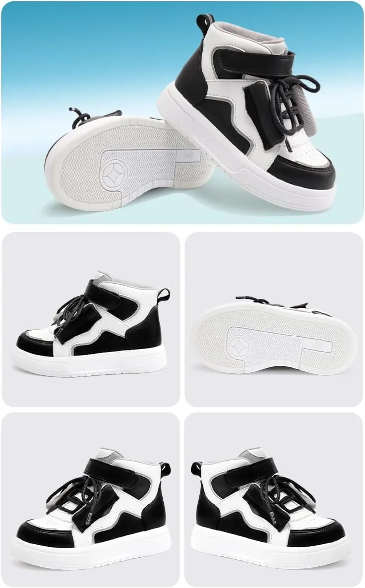 Kids Orthopedic Shoes,Fashion Thick Sole Corrective Sneakers with Ankle and Arch Support