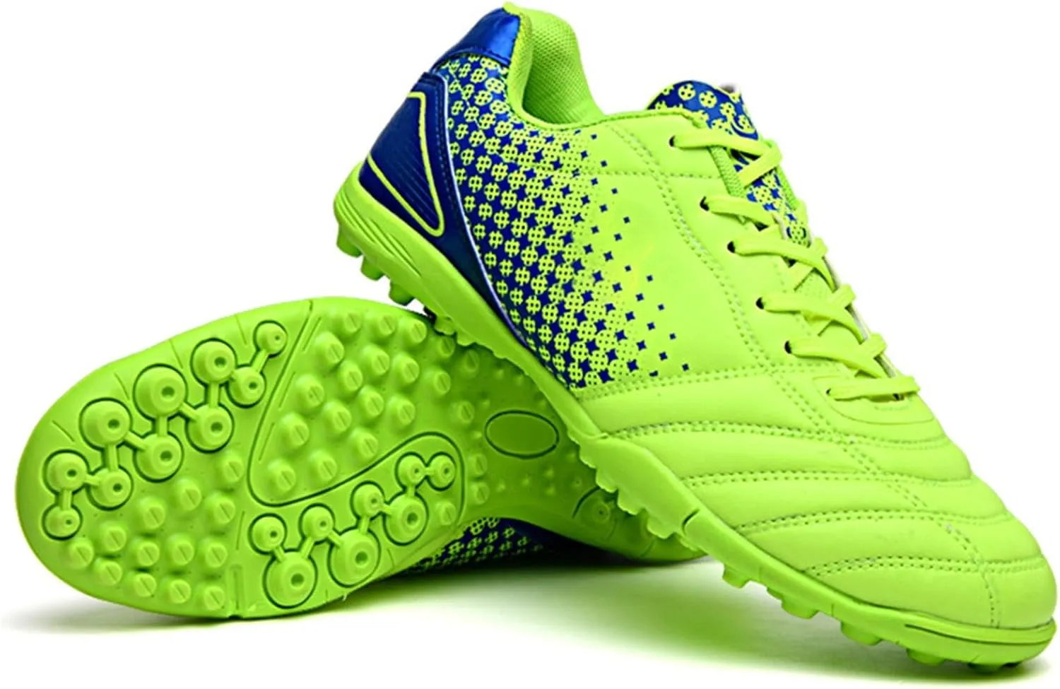 Kids Youth Football Cleats Training Shoes Boys Girls Soccer Cleats Lace Up Sneaker Soccer Baseball Shoes