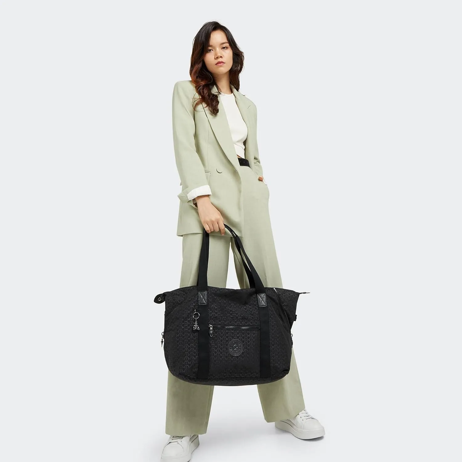 Kipling Art Medium Printed Tote Bag