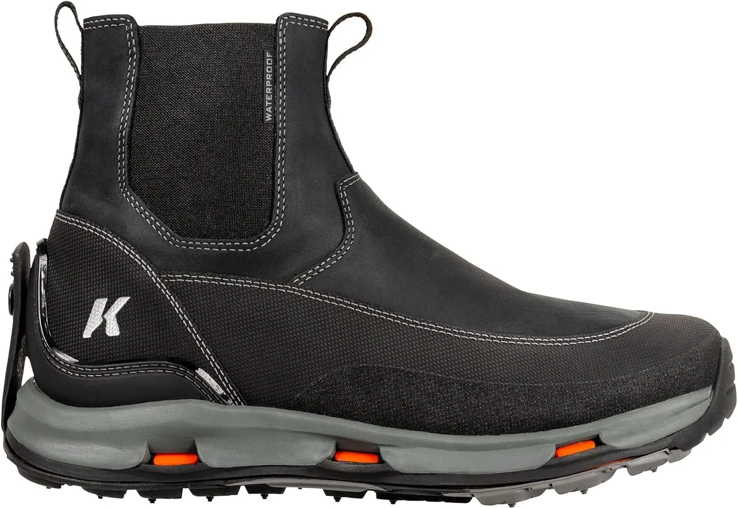 Korkers Men's Alpine Chelsea W/Trailtrac Sole Boots