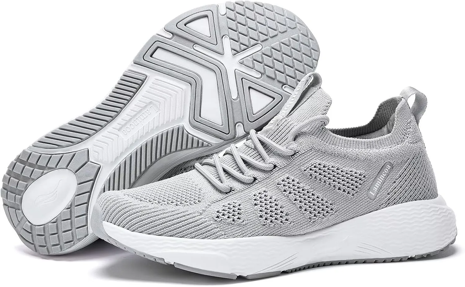 Lamincoa Women's Walking Running Sneakers Slip on Tennis Shoes Casual Athltic Gym Workout Sneakers