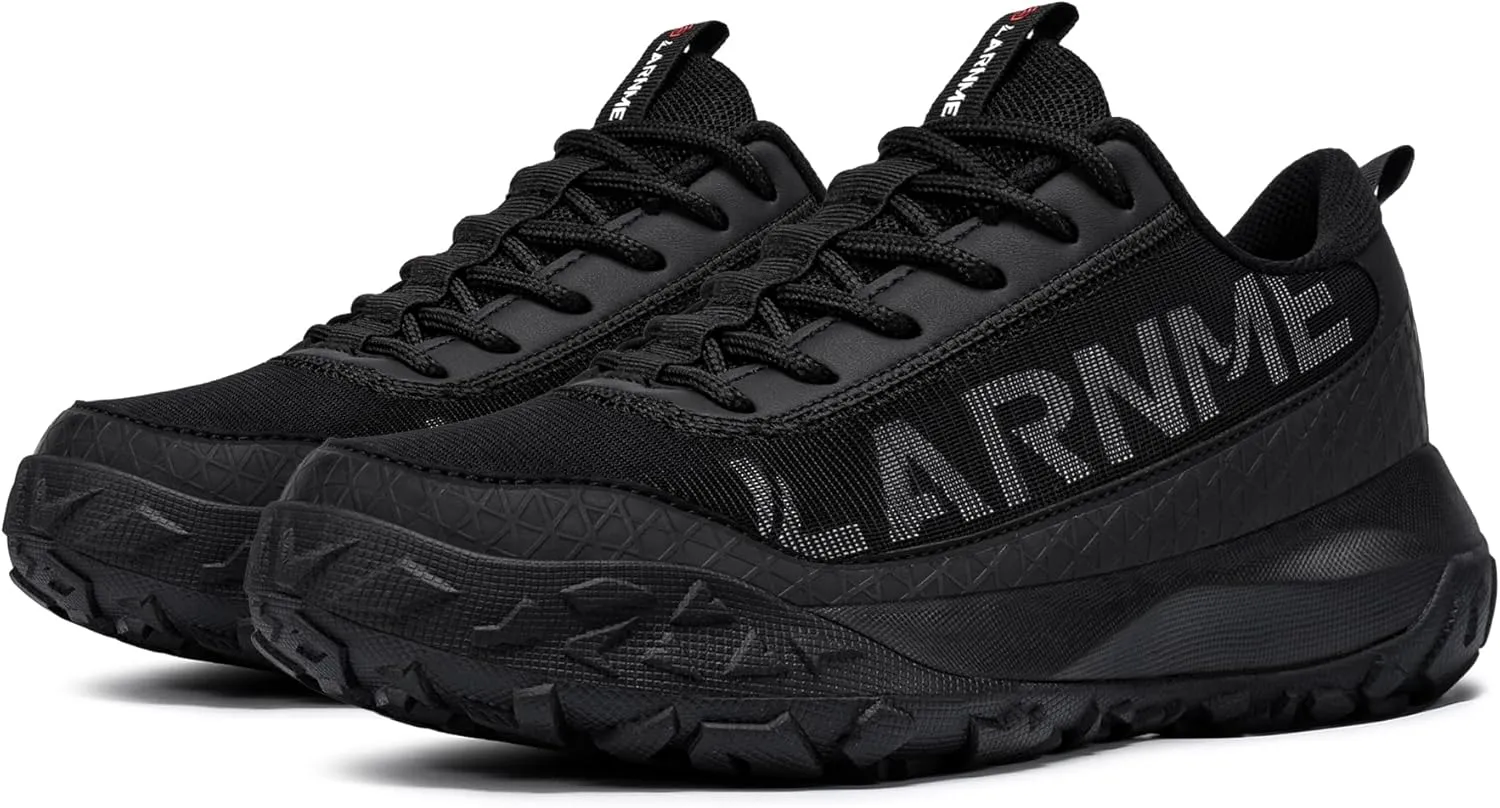 LARNMERN Steel Toe Shoes for Men Women Lightweight Comfortable Sneakers Breathable Indestructible Work Shoes