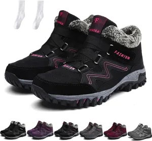 LELEBEAR Winter Boots for Women Waterproof Snow Non Slip, Winter Thermal High Top Boots of Women And Men