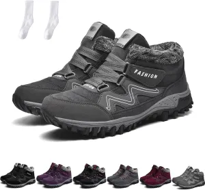 LELEBEAR Winter Boots for Women Waterproof Snow Non Slip, Winter Thermal High Top Boots of Women And Men