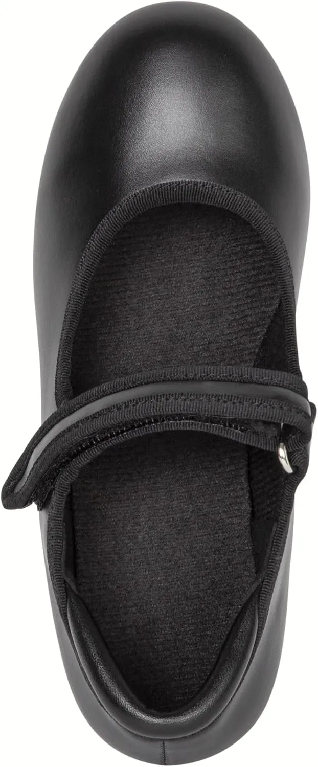 Linodes Easy Strap Tap Shoe Dance Flats for Girls and Boys (Toddler/Little Kid/Big Kid)