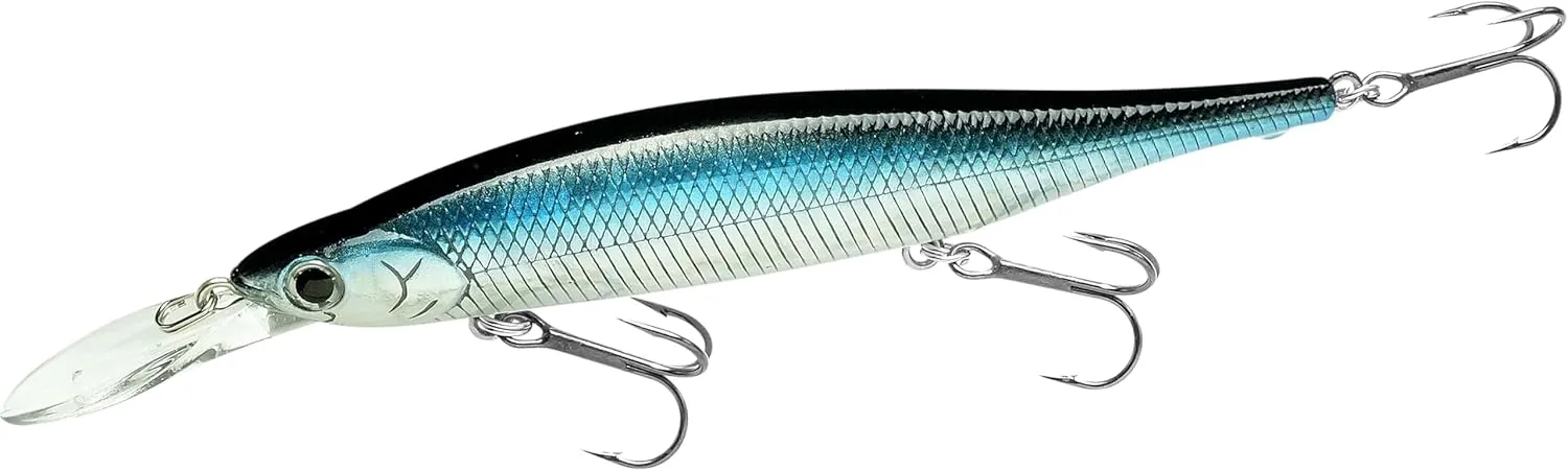 LUCKY CRAFT Lightning Pointer 100DD, Freshwater Bass Fishing Lure, Jerkbait, Smallmouth, Walleye, Pike, Suspending, Tournament Winning, Deep Diver, Fishing Gear, Fishing Accessories, Fishing Tackle