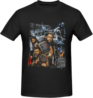 Man Short Sleeve Cotton Comfortable T-Shirts Crew Neck Top Funny Fashion Graphic Tees Classic Clothing Tshirts
