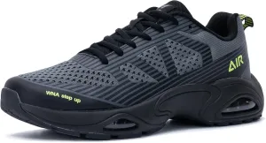 Mens Air Running Shoes Tennis Athletic Sneakers Lightweight Breathable Non Slip Walking Jogging Workout Gym Sports Footwear US 7-13
