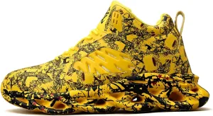 Men's Fashionable Sneakers with Unique Patterns. Comfortable and Versatile, Suitable for Running, Training, and Daily wear.