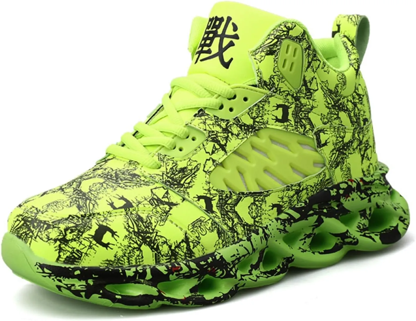 Men's Fashionable Sneakers with Unique Patterns. Comfortable and Versatile, Suitable for Running, Training, and Daily wear.