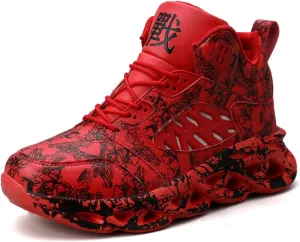 Men's Fashionable Sneakers with Unique Patterns. Comfortable and Versatile, Suitable for Running, Training, and Daily wear.