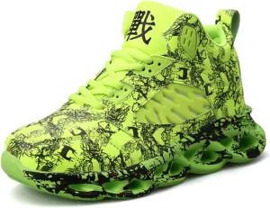 Men's Fashionable Sneakers with Unique Patterns. Comfortable and Versatile, Suitable for Running, Training, and Daily wear.