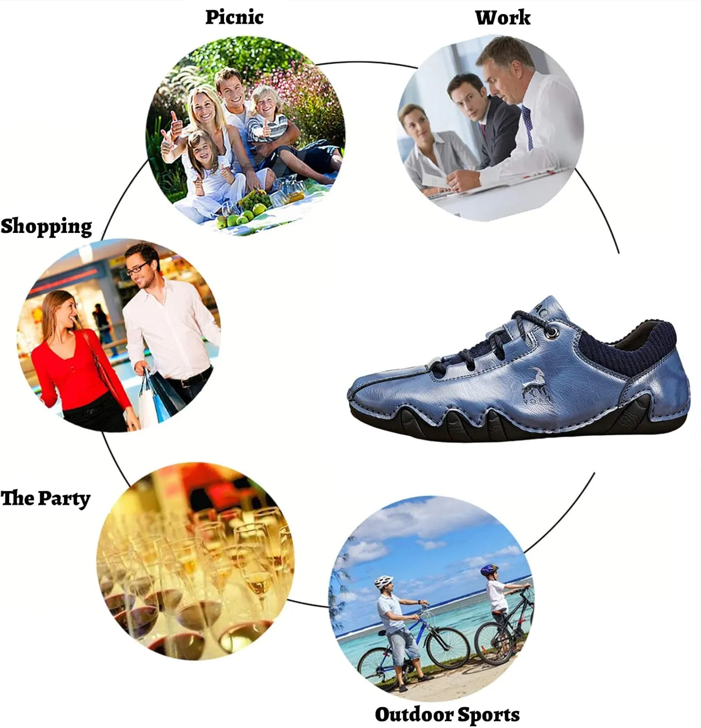 Men's Italian Handmade Suede Lace-Up Sneakers,Outdoor Casual Flats,Fashion Octopus Soft Sole Non-Slip Breathable Low-Cut Chukka Shoes