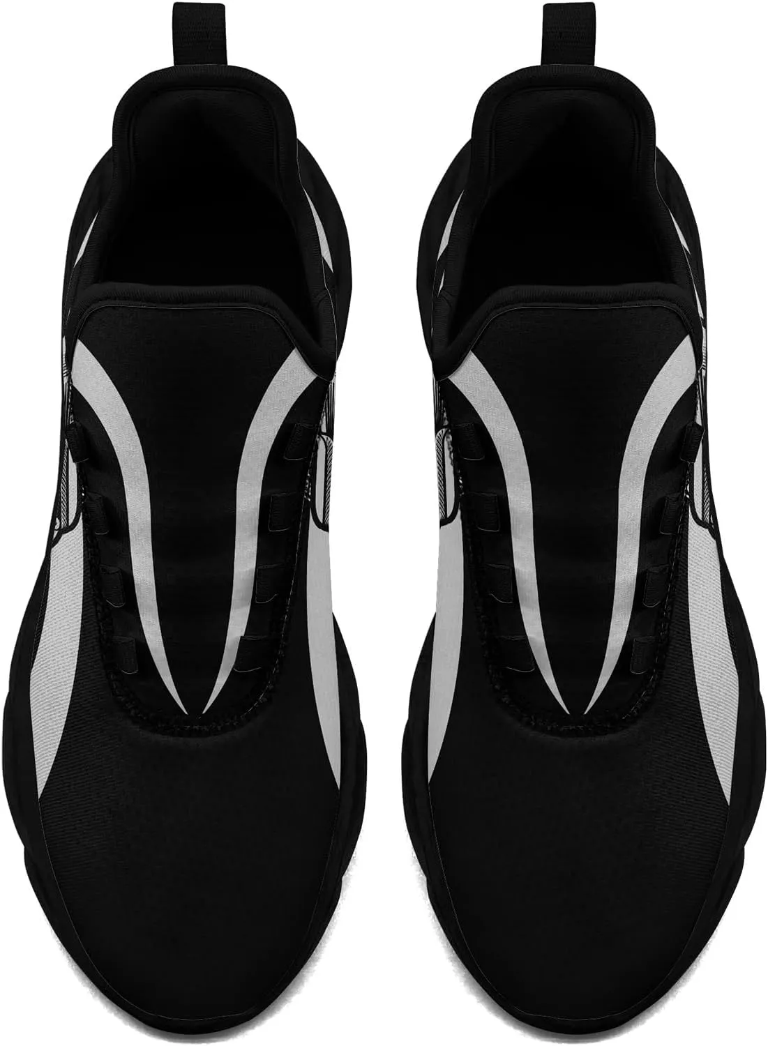 Men's Mexico Flag Running Shoes Lightweight Athletic Sneakers with Patriotic Mexican Eagle Comfortable Sports Shoes for Women