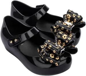 mini melissa Ultragirl X Peep Toe Mary Jane Flats for Little Kids