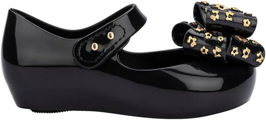 mini melissa Ultragirl X Peep Toe Mary Jane Flats for Little Kids
