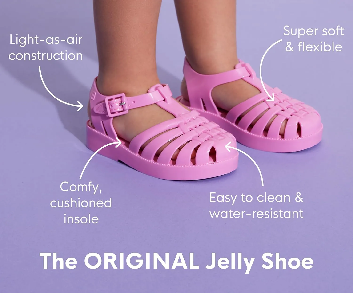 mini melissa Ultragirl X Peep Toe Mary Jane Flats for Little Kids