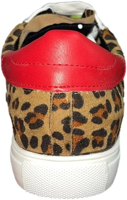 Multi-Fabric Lace-Up Fashion Sneaker