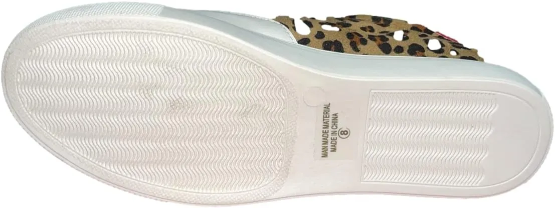Multi-Fabric Lace-Up Fashion Sneaker
