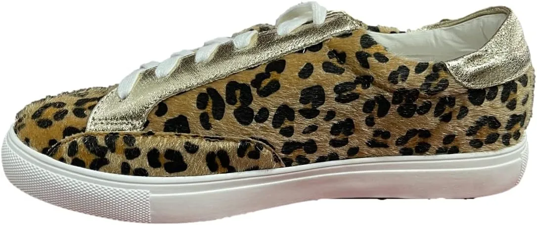 Multi-Fabric Lace-Up Fashion Sneaker