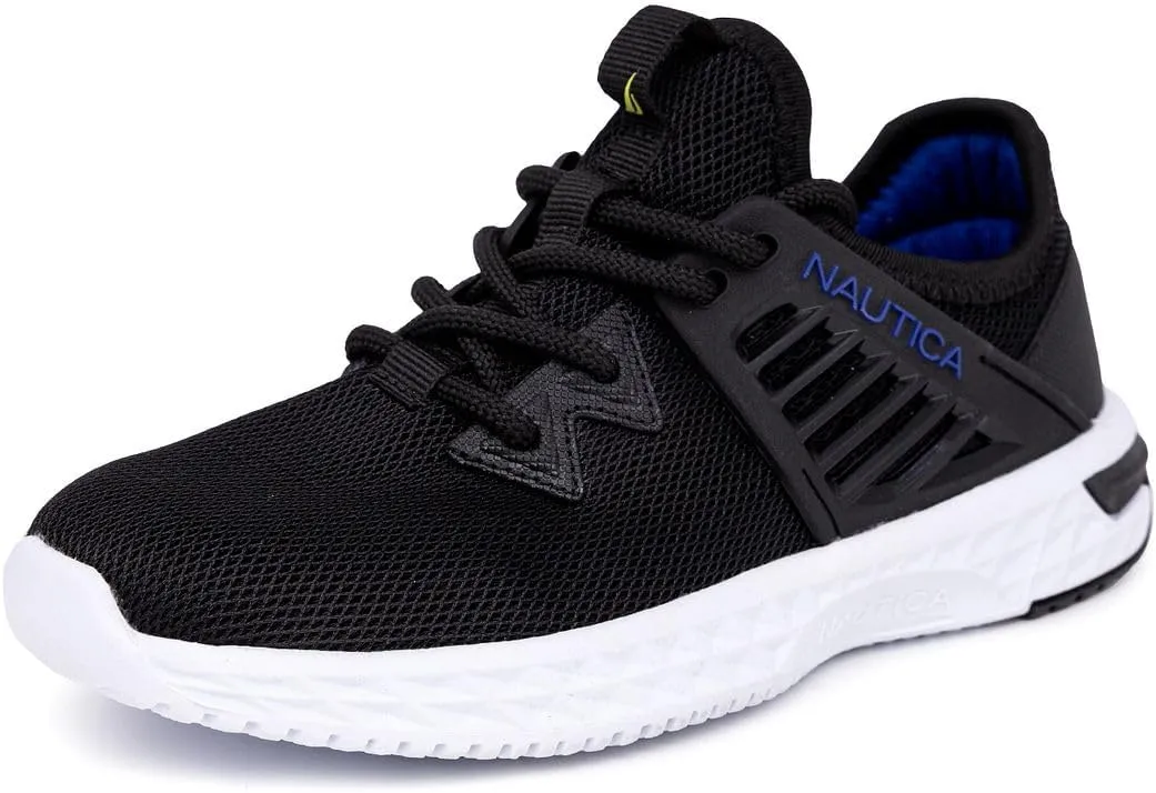 Nautica Kids Lace-Up Sneakers | Comfortable Running Shoes for Boys and Girls | Little Kid/Big Kid