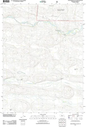 Nebraska Maps - 2011 Chesterfield Flats, NE - USGS Historical Topographic Wall Art - 44in x 59in, Large Wall Art Map