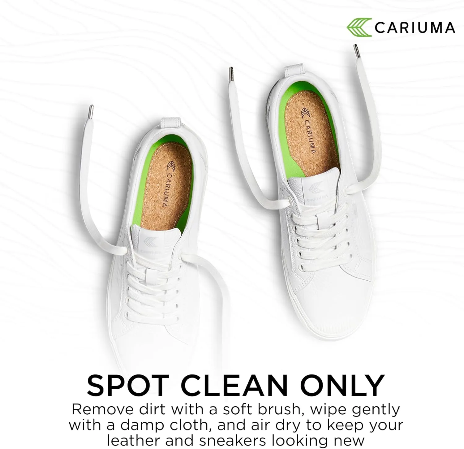 OCA Low Premium Leather Sneakers, Comfortable Shoes for Men, Lightweight & Sustainable, Versatile Casual Footwear with 100% Vegan Insoles, Rubbe