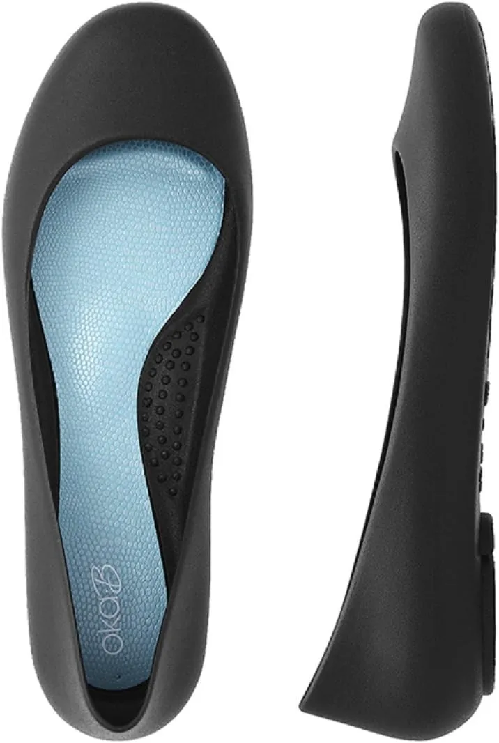 Oka-B Women's Georgia Matte Finish Ballet Flats