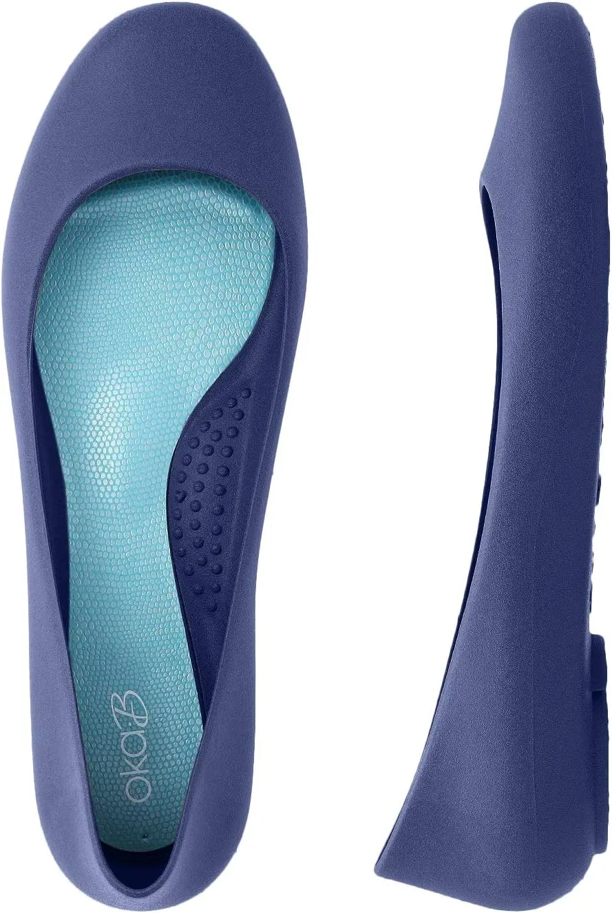 Oka-B Women's Georgia Matte Finish Ballet Flats