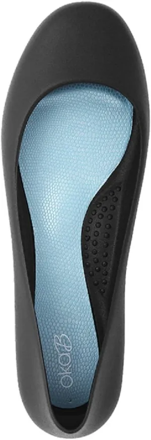 Oka-B Women's Georgia Matte Finish Ballet Flats