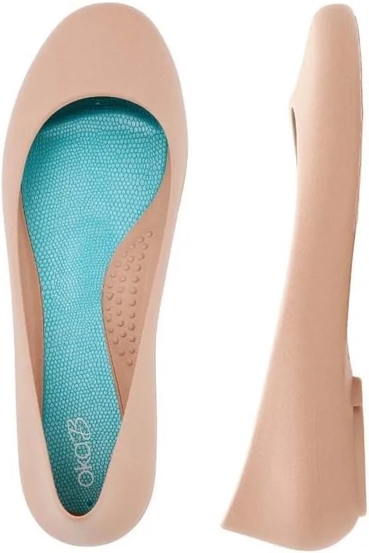 Oka-B Women's Taylor Matte Flats, Blush Matte, Size 7 M
