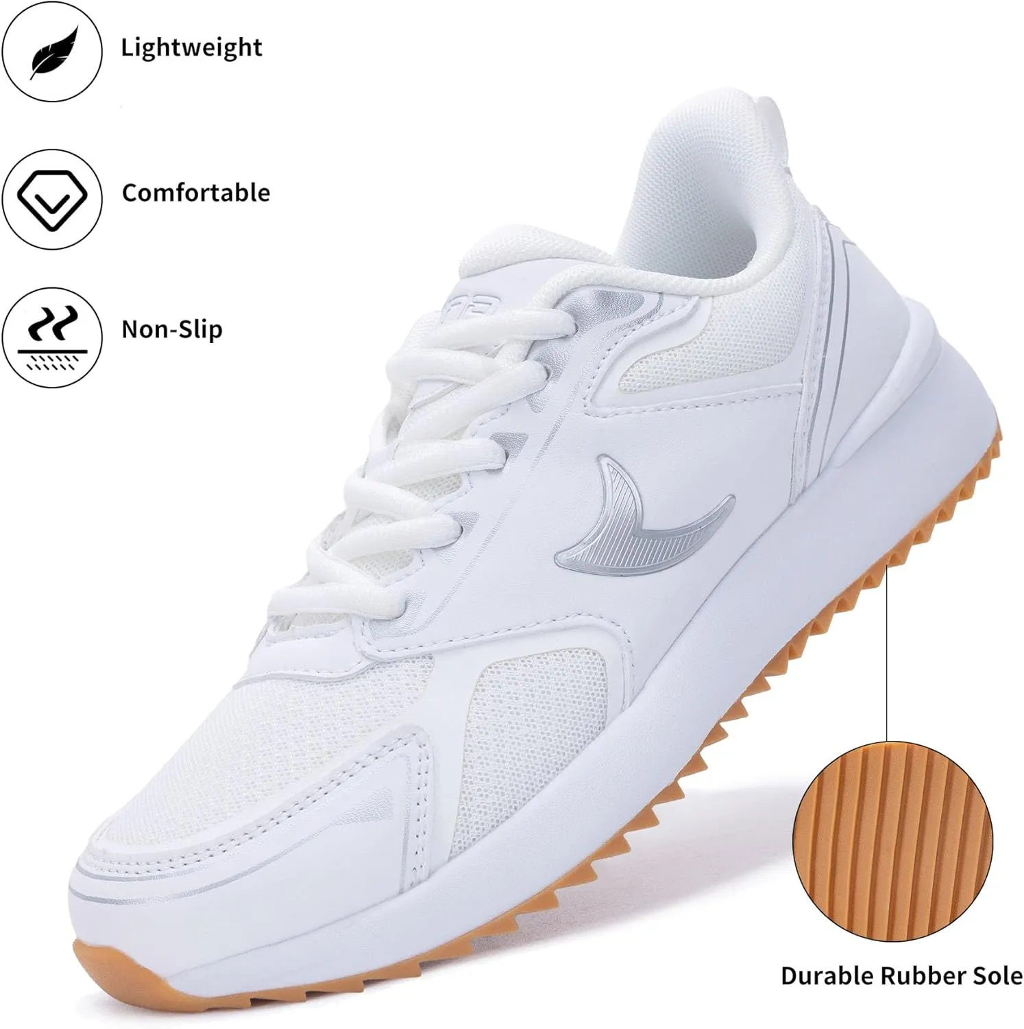 PERSOUL Women's Fashion Sneakers Comfortable Womens Walking Shoes Lightweight Style Tennis Shoes for Casual Daily Workout Shoes US Size 6-11