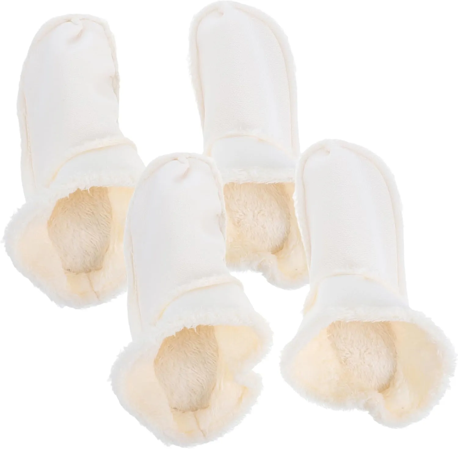 PRETYZOOM Shoes Warm Liner Clogs Liner 2 Pairs Winter Removable Warm Plush Replacement Cozy Breathable White Inner Soles for Shoes Clogs Boots Slippers 7.5