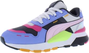 PUMA Kids Girls Rs 2.0 Glowing Up Lace Up Sneakers Shoes Casual - Blue - Size 4.5 M