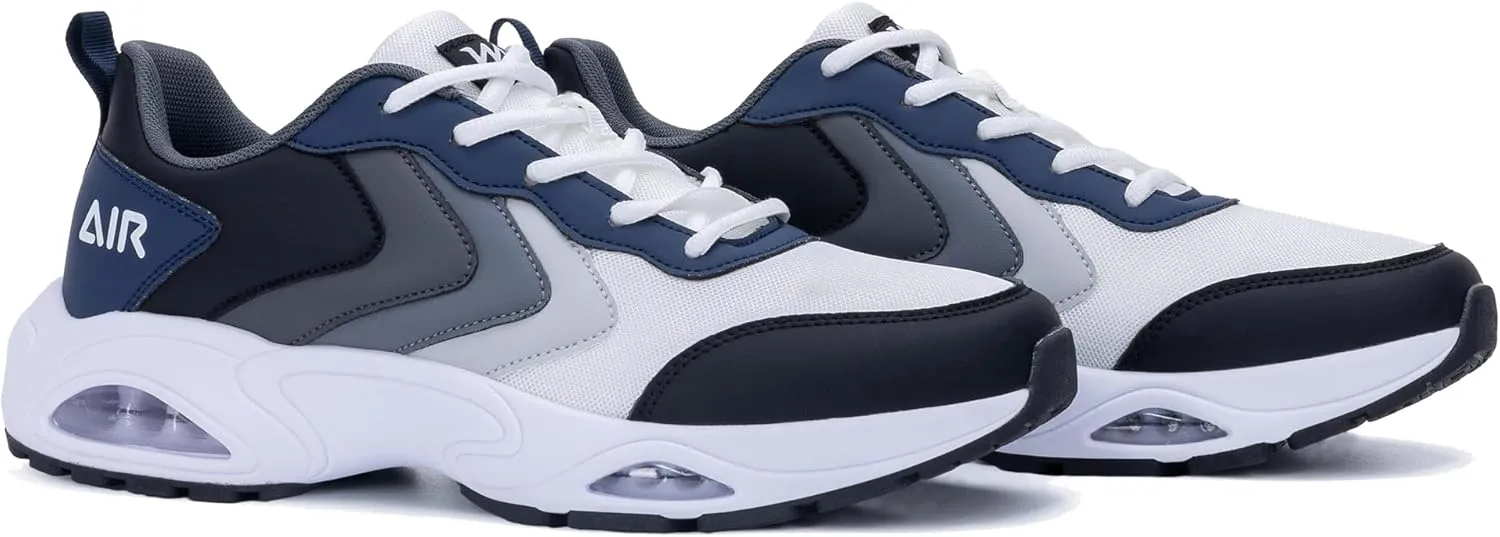 Quseek Mens Air Running Shoes Tennis Athletic Sneakers Lightweight Breathable Walking Sneakers for Gym Jogging Sports US 7-13
