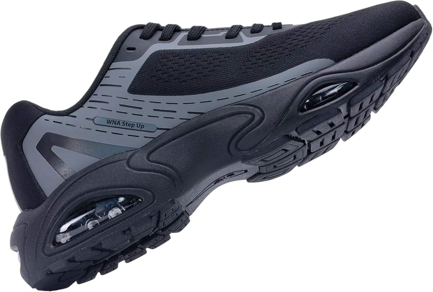 Quseek Mens Running Shoes Athletic Tennis Sneakers Air Arch Support Non Slip Lightweight Breathable for Gym Jogging Walking Sports Size 7-13