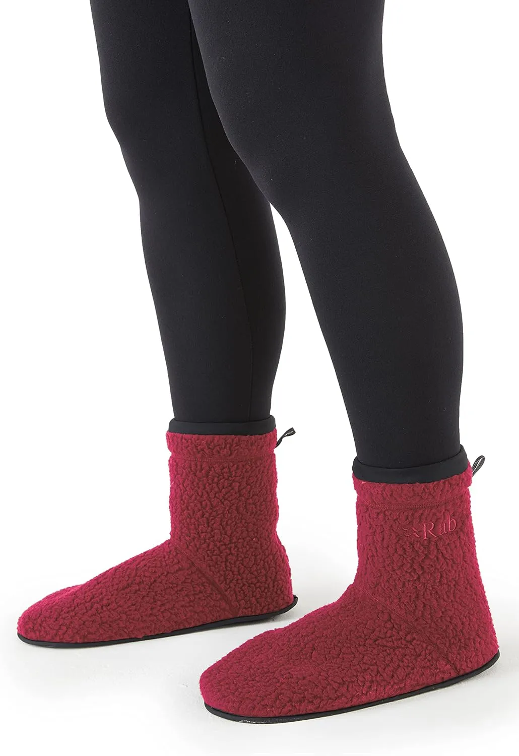 Rab Outpost Hut Boot Fleece Booties for Camping, Climbing, and Skiing