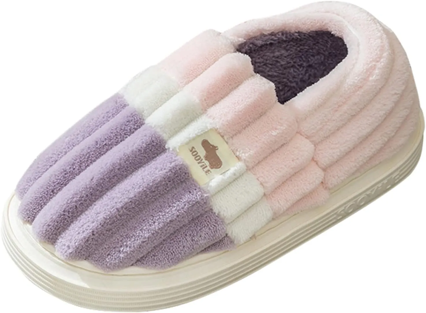 SBGMoSJ Womens Slippers Soft Plush Warm House Shoes Indoor Outdoor Slippers Womens Flip Flop House Shoes Slippers for Men Wide Width Christmas Gifts for Mom Gifts for Her 2023