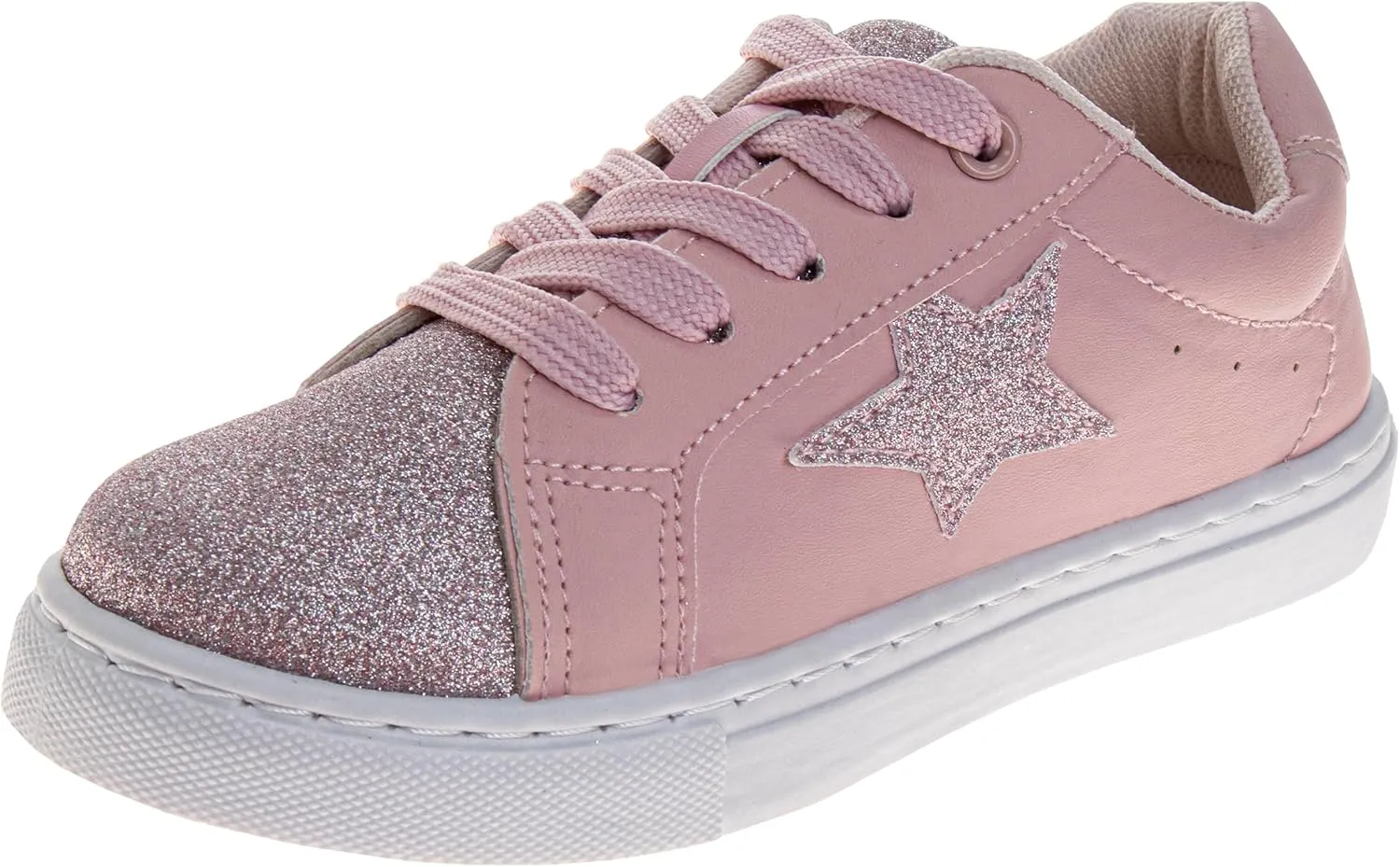 Sneaker Low Top Shoes - Kids Casual Sneakers LowTops Fashion Shoe for Girls (Sizes: 5-10 Toddler / 11-13 Little Kid / 1-4 Big Kid)