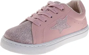 Sneaker Low Top Shoes - Kids Casual Sneakers LowTops Fashion Shoe for Girls (Sizes: 5-10 Toddler / 11-13 Little Kid / 1-4 Big Kid)