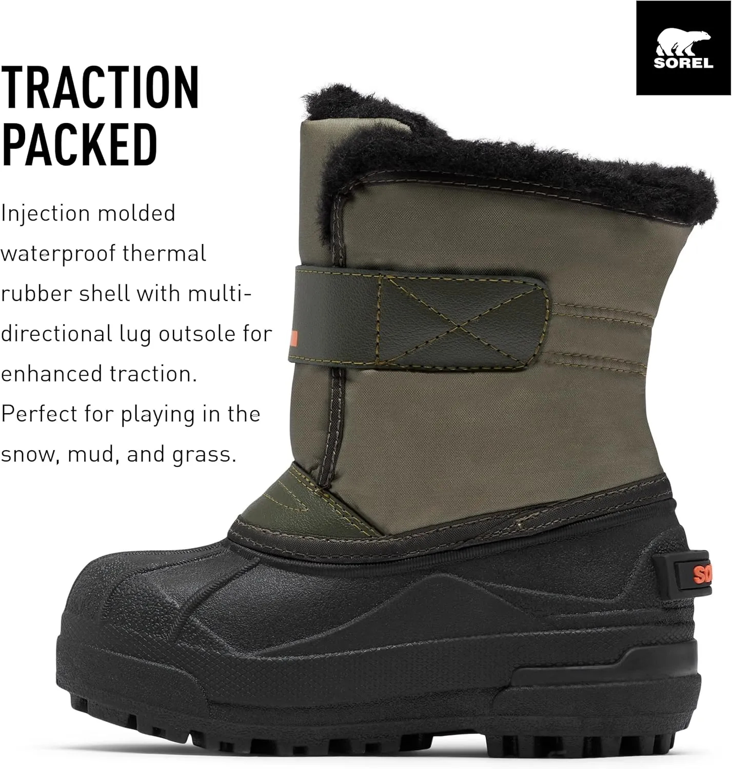 SOREL - Youth Snow Commander Snow Boots for Kids